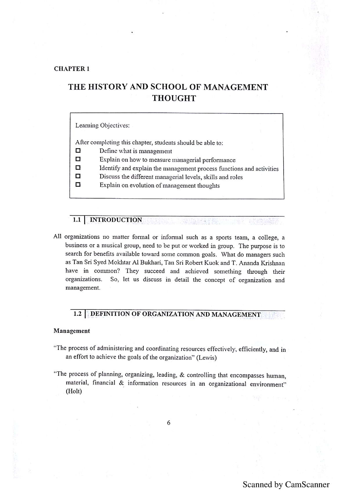 MGT162 Chapter 01 Introduction Manual - Hotel Management - Studocu