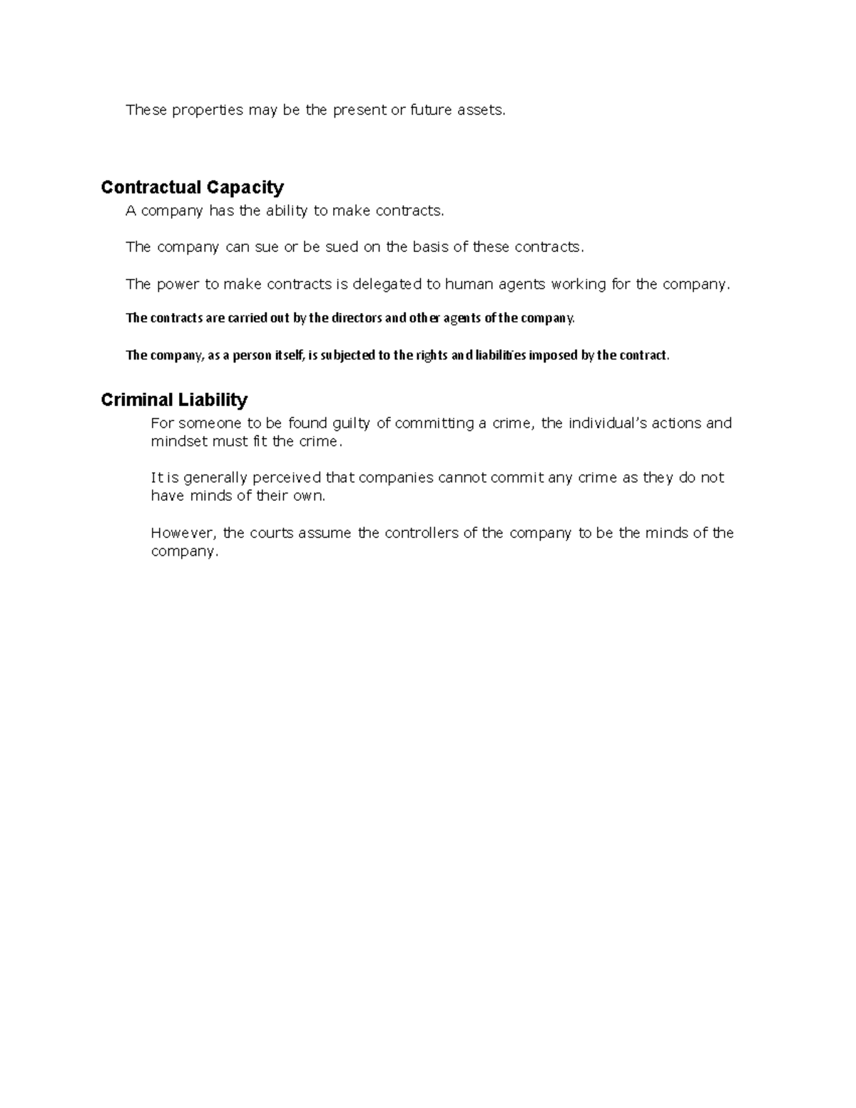 CAP Capital These properties may be the present or future assets