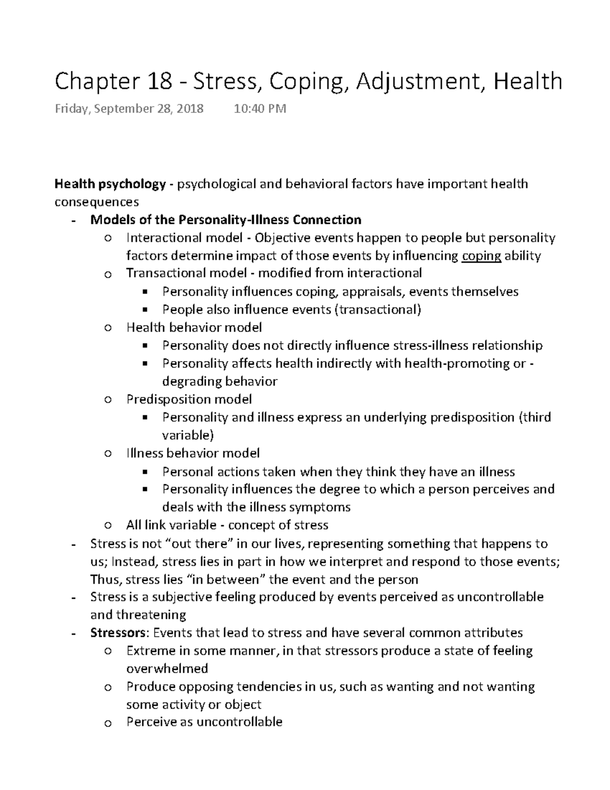 Coping mechanism thesis image