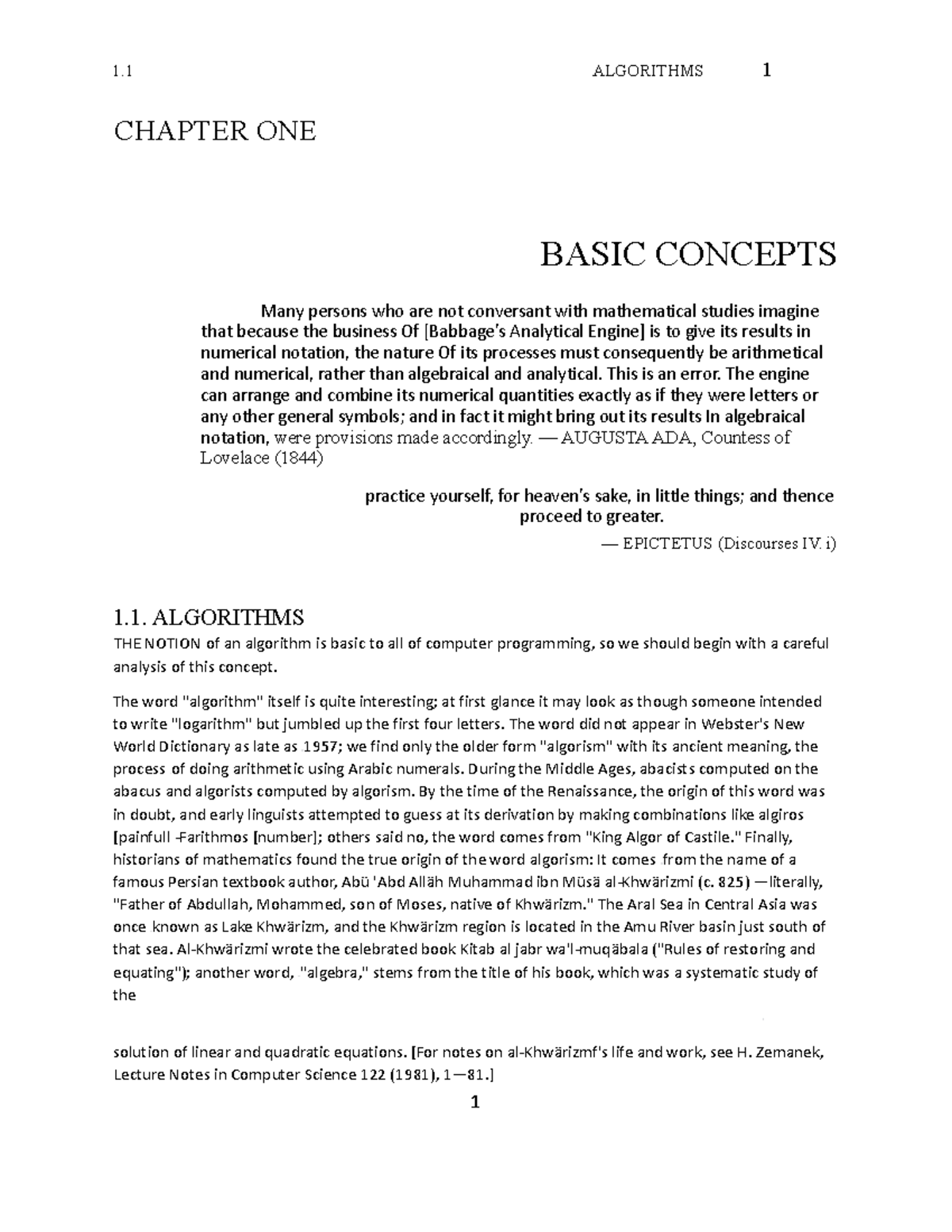 Chapter ONE - Khó lắm :(( - CHAPTER ONE BASIC CONCEPTS Many persons who ...