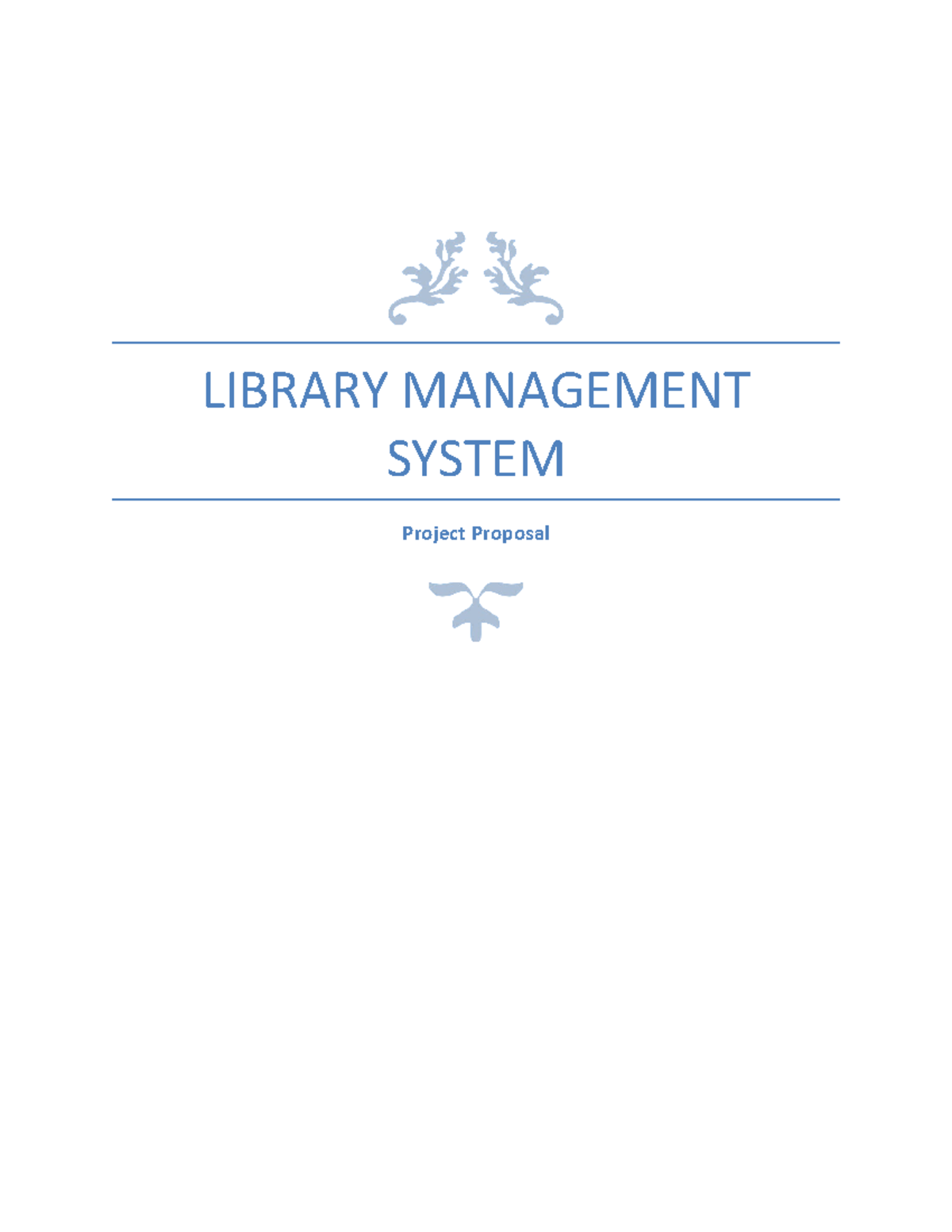 library management system thesis chapter 2