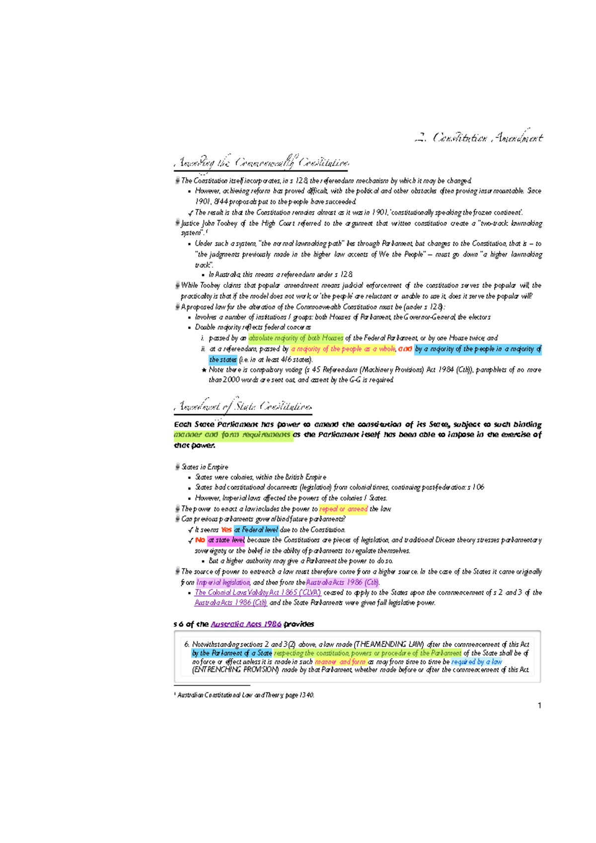 2 Constitution Amendment sample - Amending the Commonwealth ...