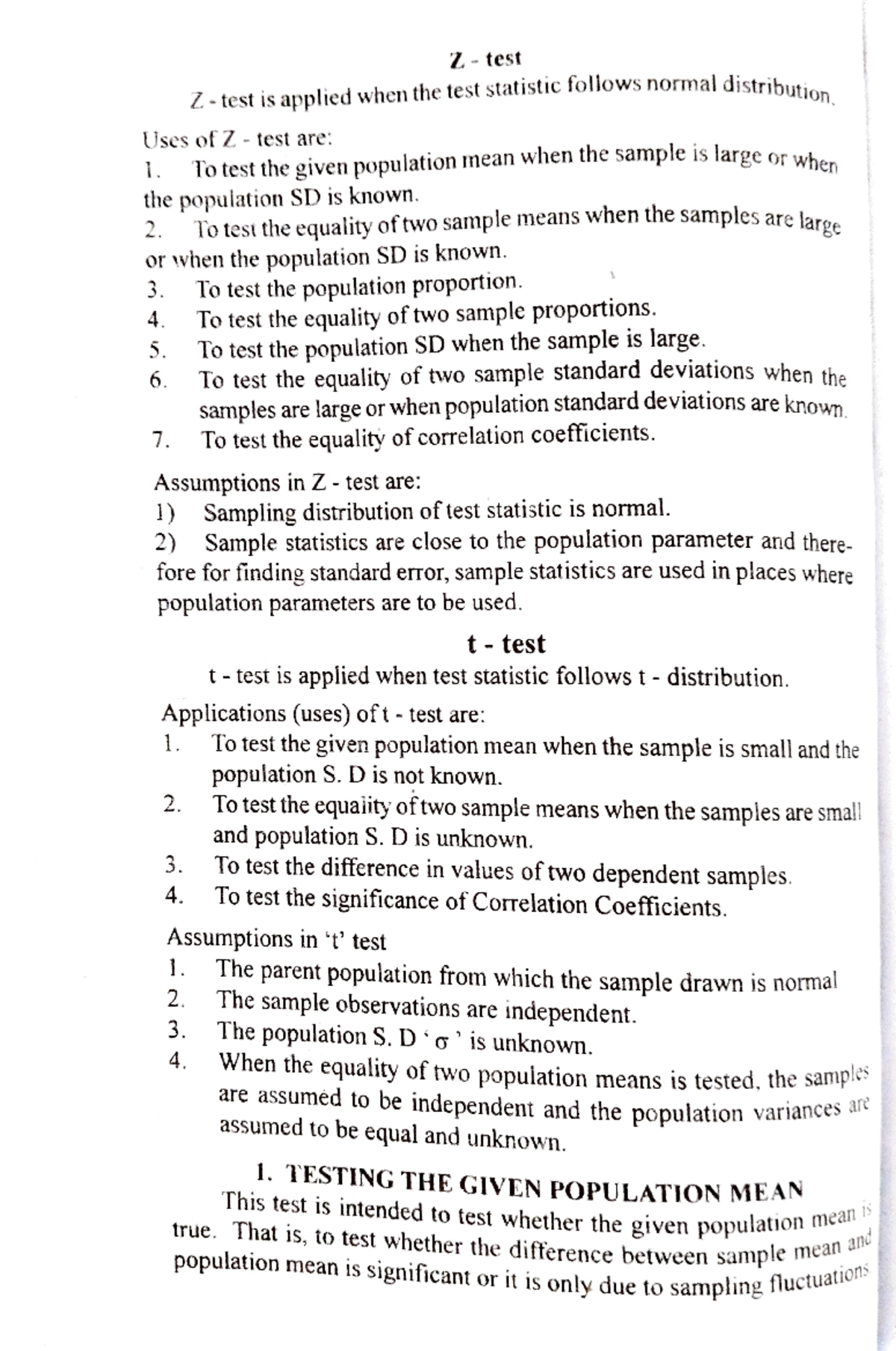 z-t-testsz-t-test-practice-material-notes-and-solved-problems