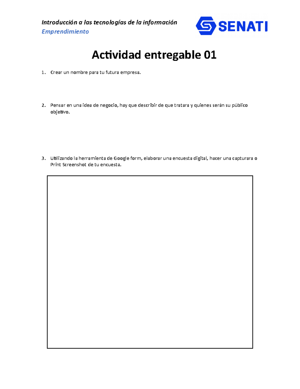 Actividad Entregable 01 - Matematica Aplicada - SENATI - StuDocu