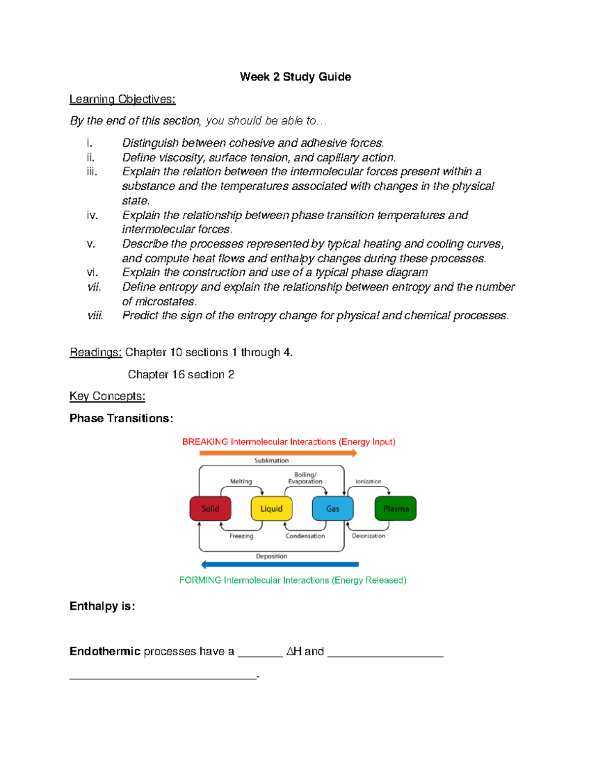 Week 2 Study Guide - Lecture Notes - Week 2 Study Guide Learning ...