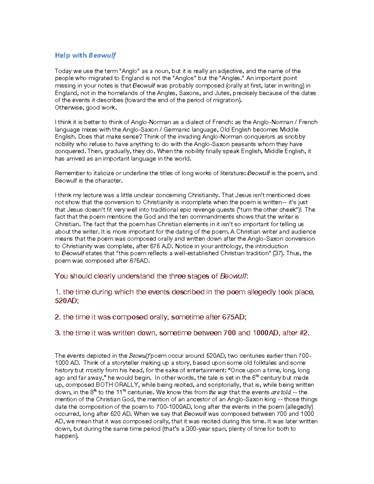 Summary Beowulf - Summary Of Beowulf. - Help With Beowulf Today We Use ...