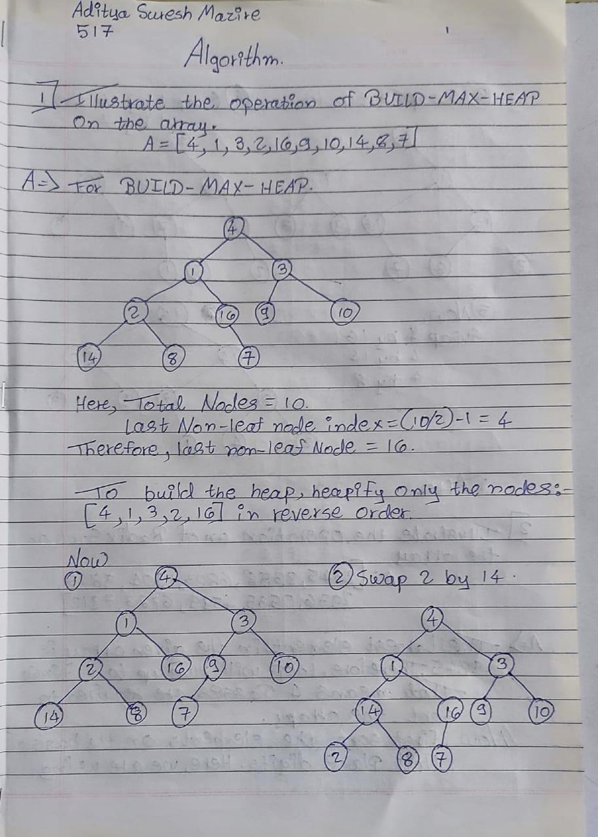 517 Algoassignment - Assignment - Analysis Of Algorithms - Studocu