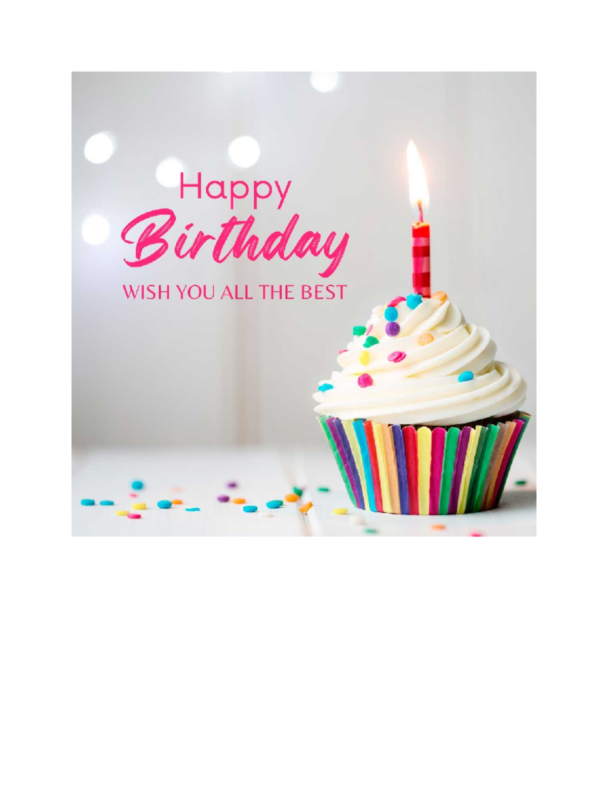 Bday Wish - ijo - TPP 2300 - Happy Birthday WISH YOU ALL THE BEST Happy ...