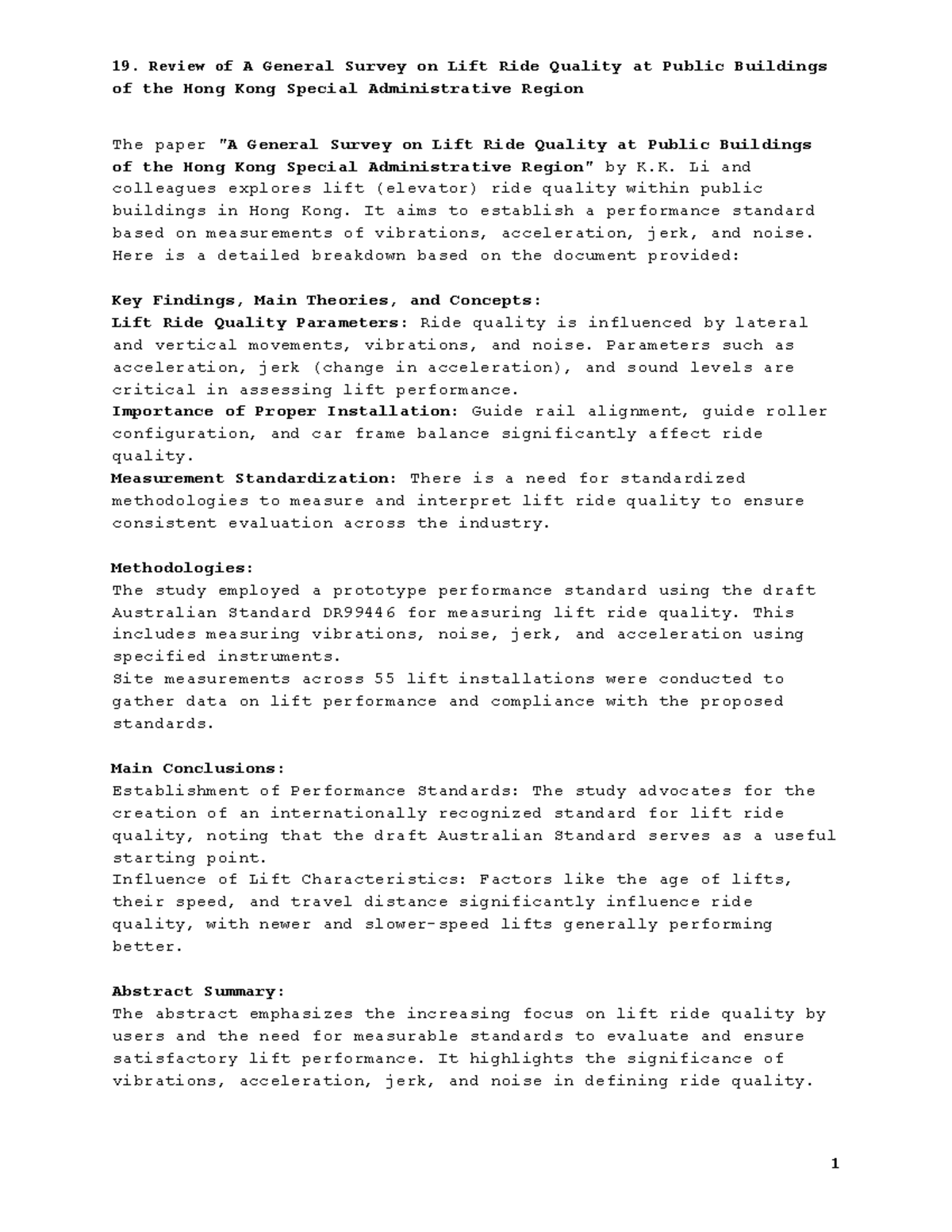 19-review-of-a-general-survey-on-lift-ride-quality-at-public-buildings