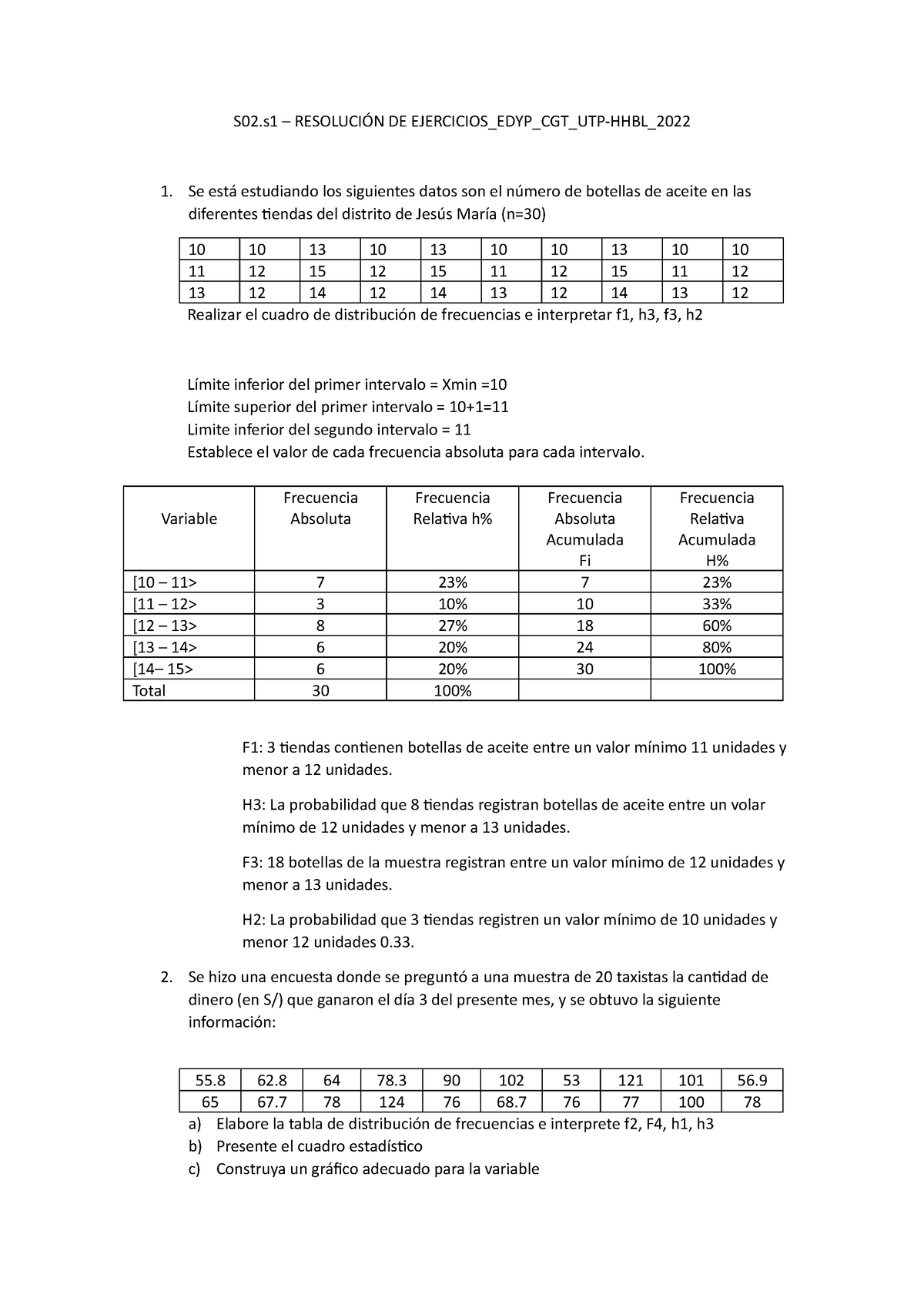 Tarea Jesus Vergaray Estadisticas - S02 – RESOLUCIÓN DE EJERCICIOS_EDYP ...