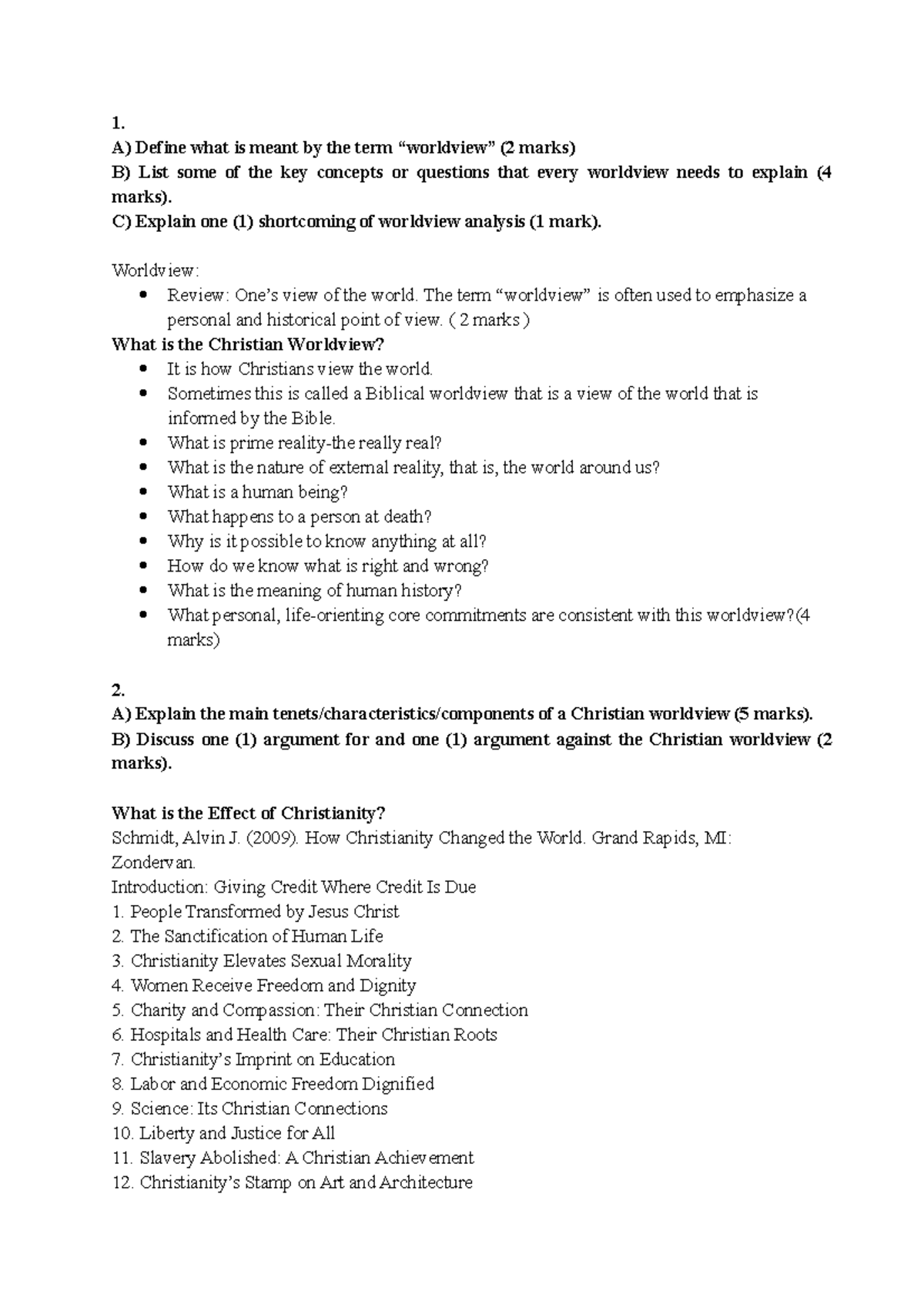 christranity-question-paper-1-a-define-what-is-meant-by-the-term