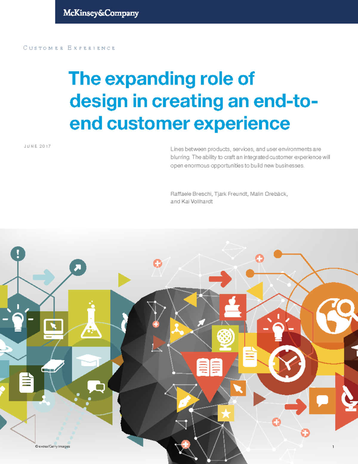 The expanding role of design in creating an end to end customer ...