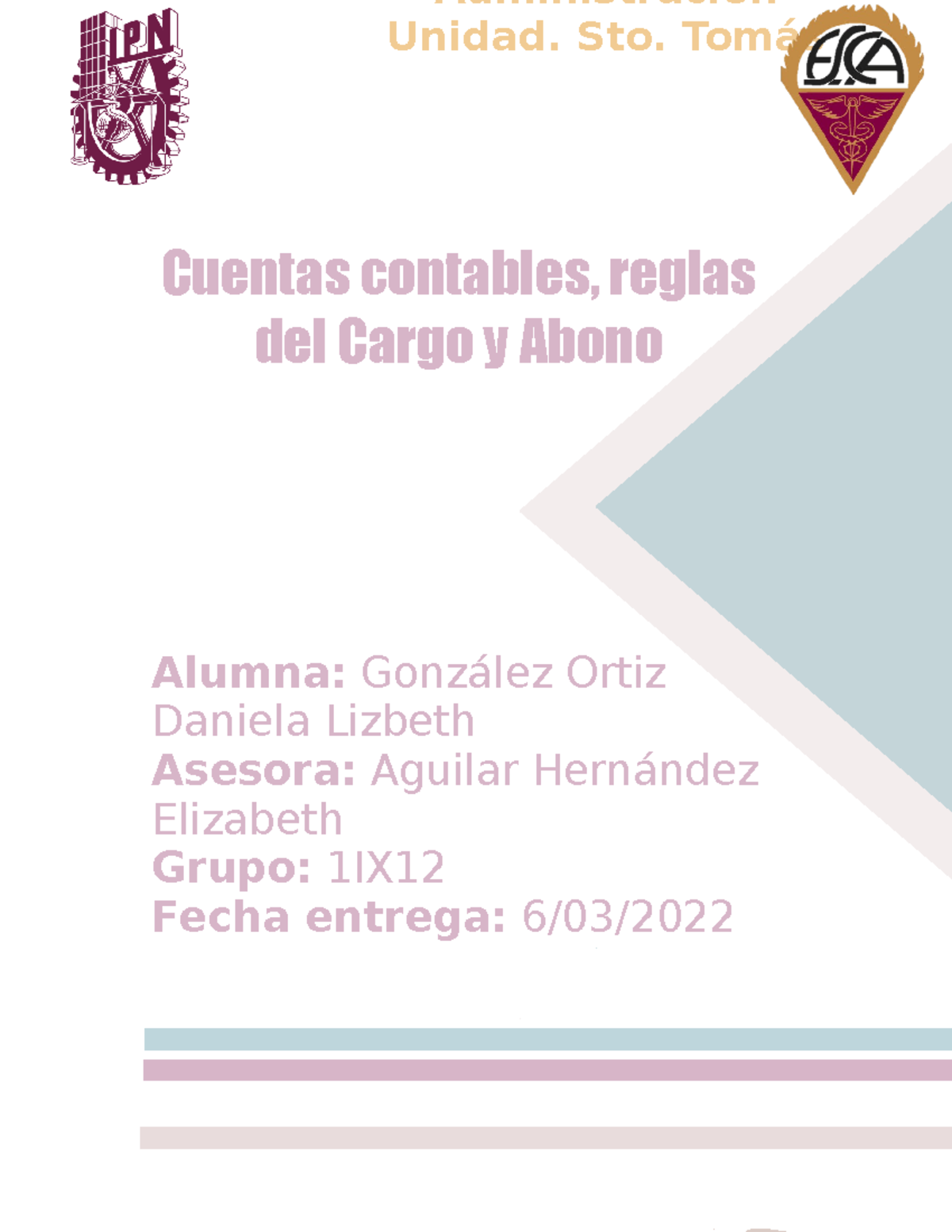 Cuentas contables, reglas del Cargo y Abono Fundamentos De Contabilidad IPN Studocu Cuentas contables, reglas del Cargo y Abono Fundamentos De Contabilidad IPN Studocu