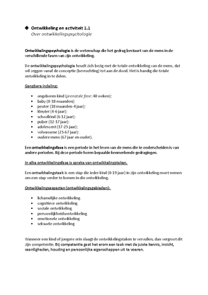 B1-K1-W3 Bereidt De Uitvoering Van Activiteiten Voor - L Examen B1-K1 ...