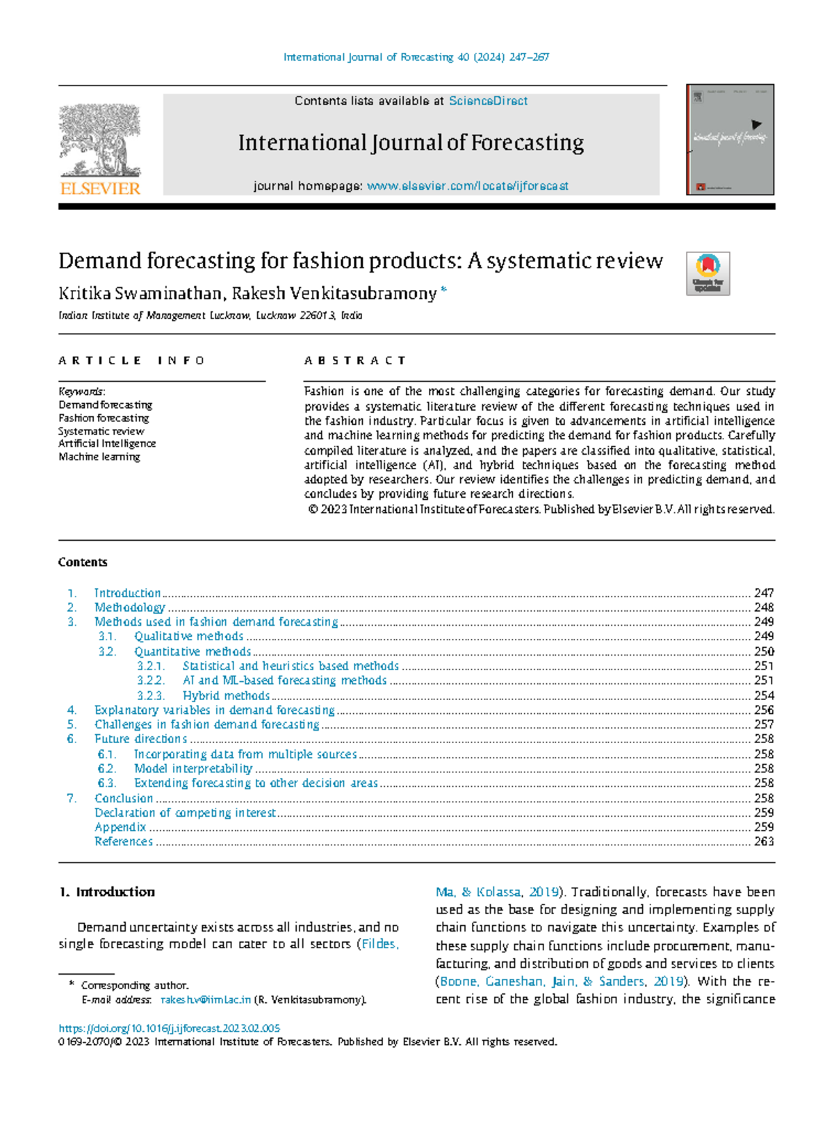 03 Demand forecasting for fashion products - International Journal of ...