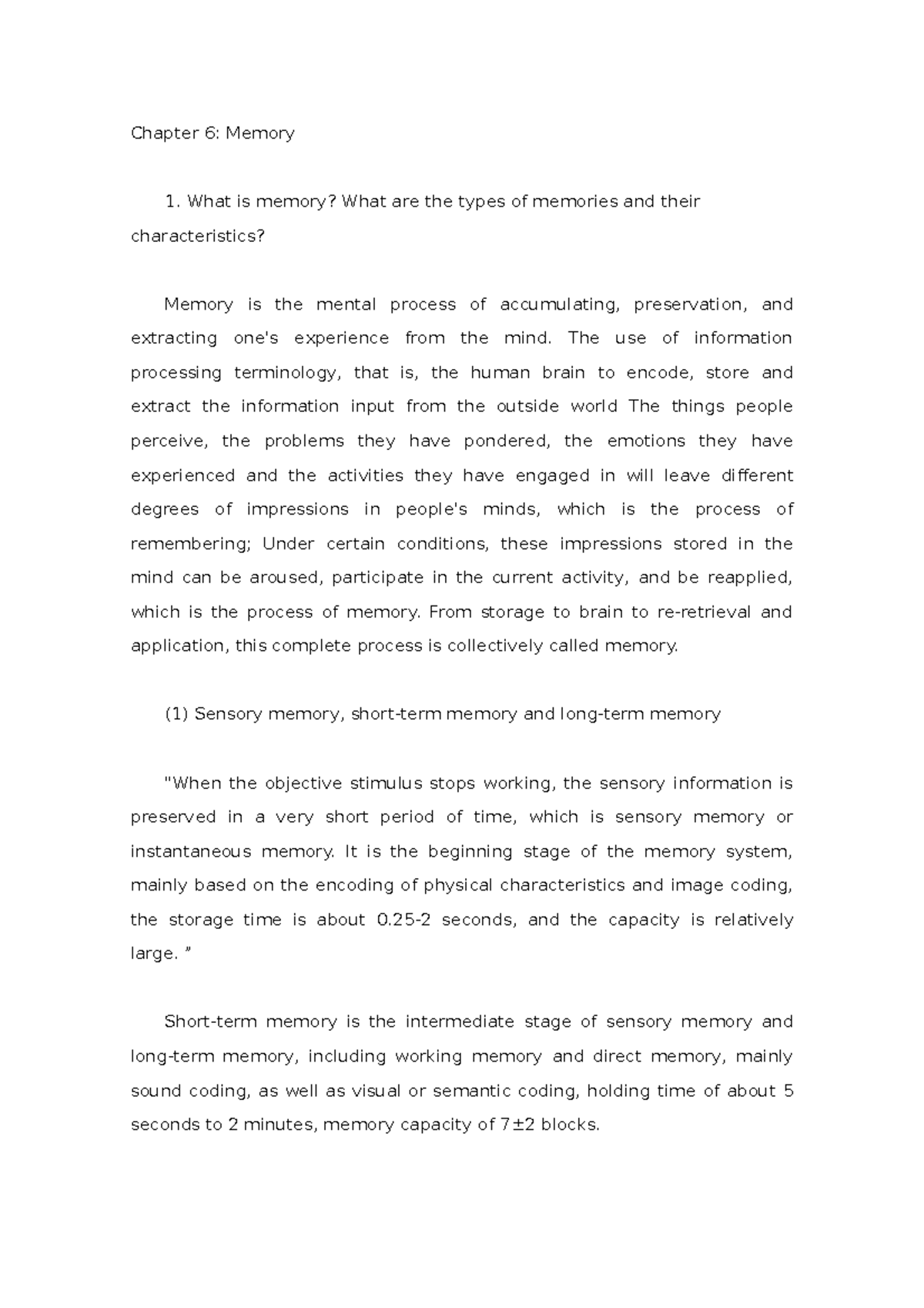 chapter-6-memory-chapter-6-memory-1-what-is-memory-what-are-the