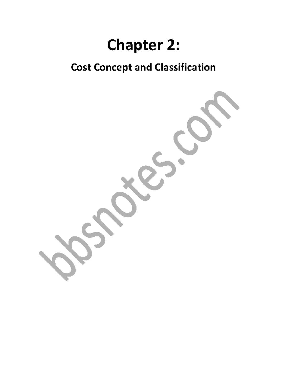 chapter-2-cost-and-management-accounting-business-studocu