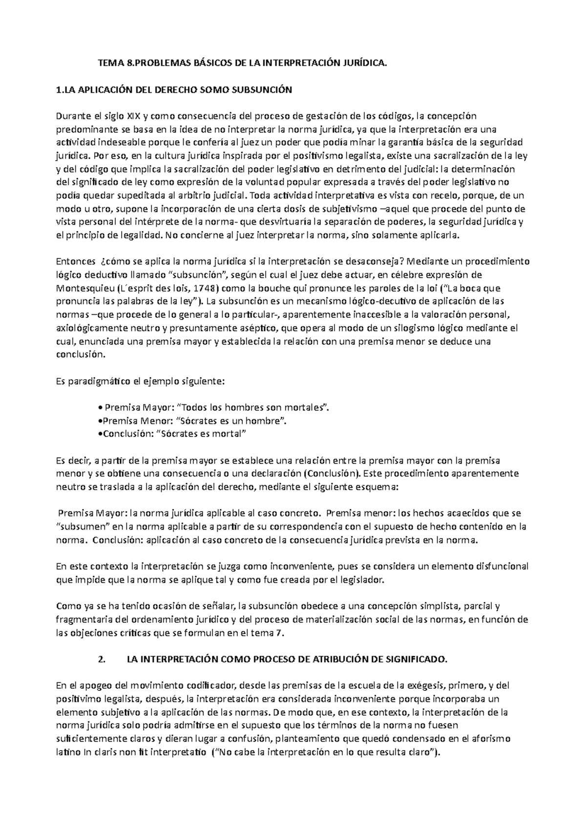 Apuntes, tema 8 - Son apuntes explicados por el profesor, y completados ...