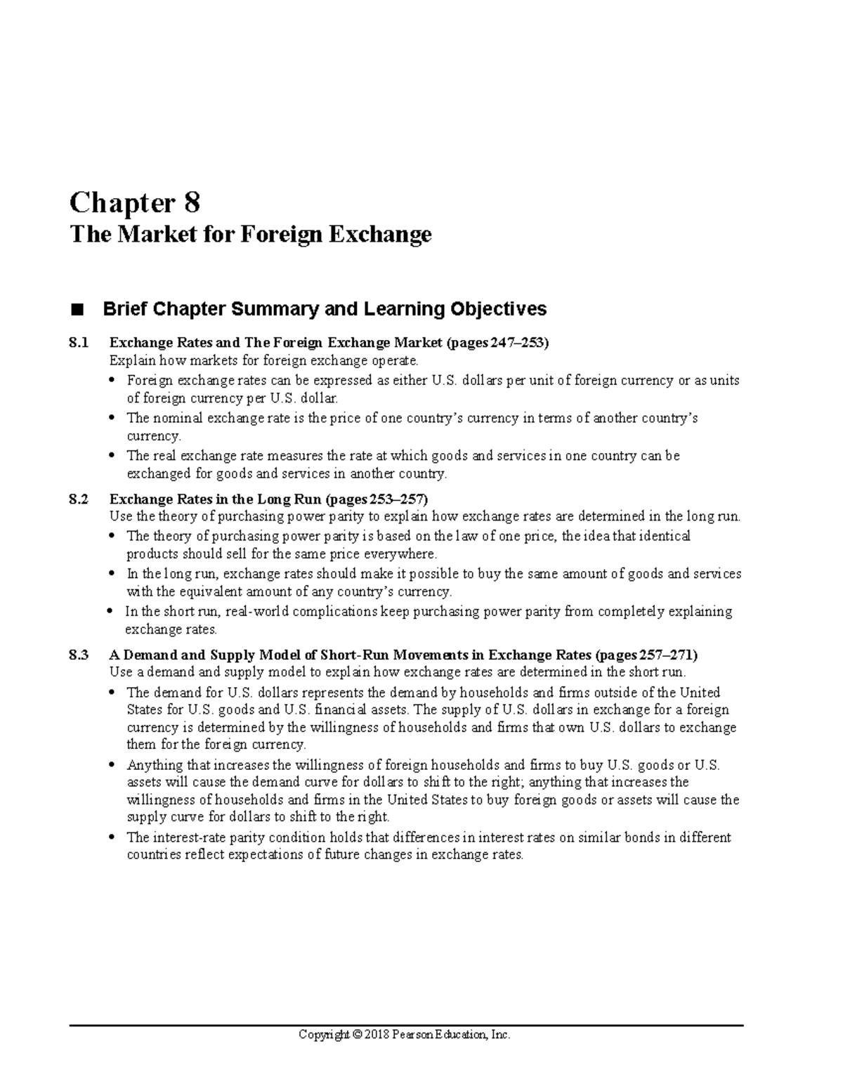 HO MB3e IM Ch8 - Monetary Economics Chap 8 note - Chapter 8 The Market ...