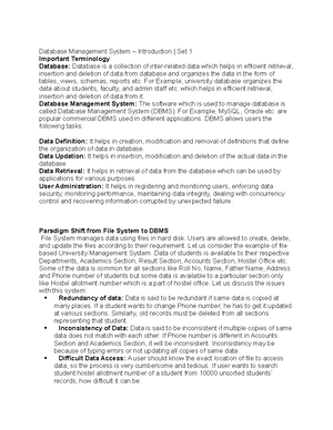 CIT 3100 Introduction TO Computer Technology - DRAFT EXAM FOR DECEMBER ...