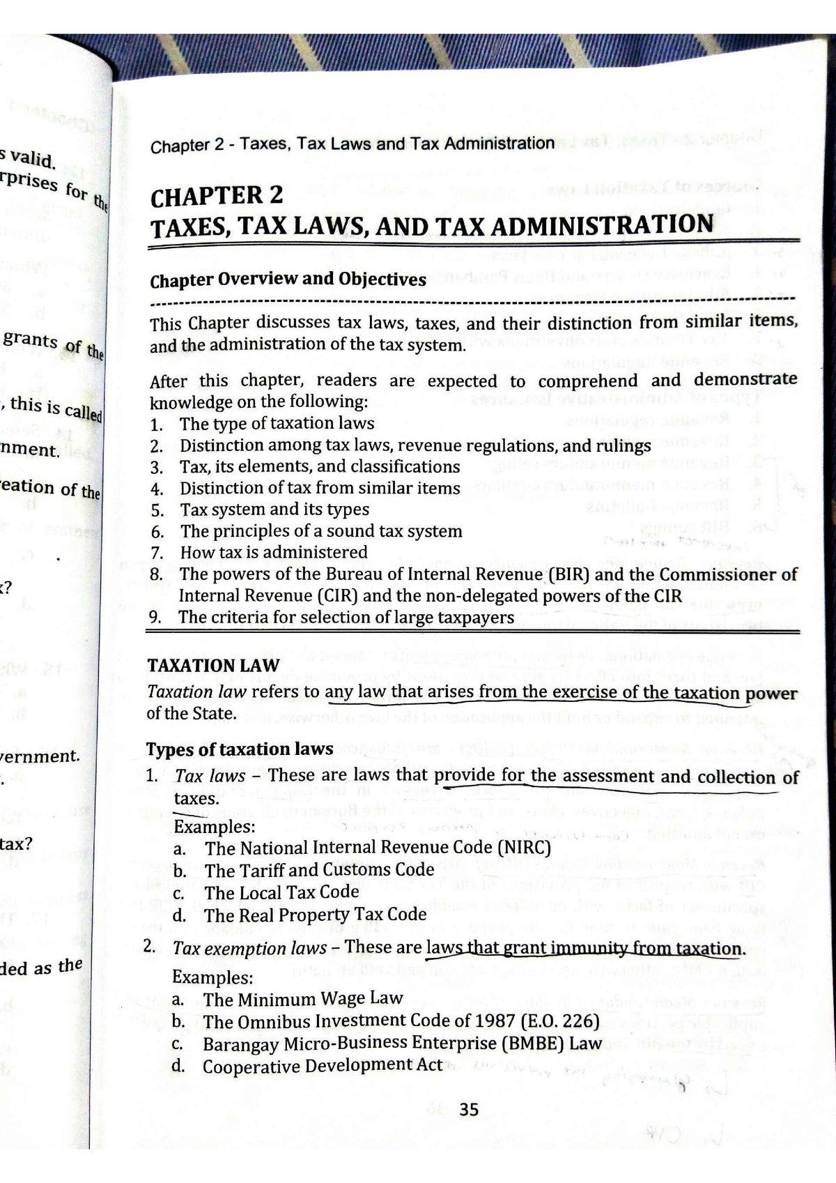 434900465-Chapter-2-Taxation-Banggawan Final - Accountancy - Studocu