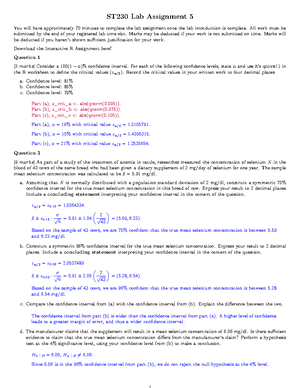 Solved Use The Given Data To Find The Confidence Interval