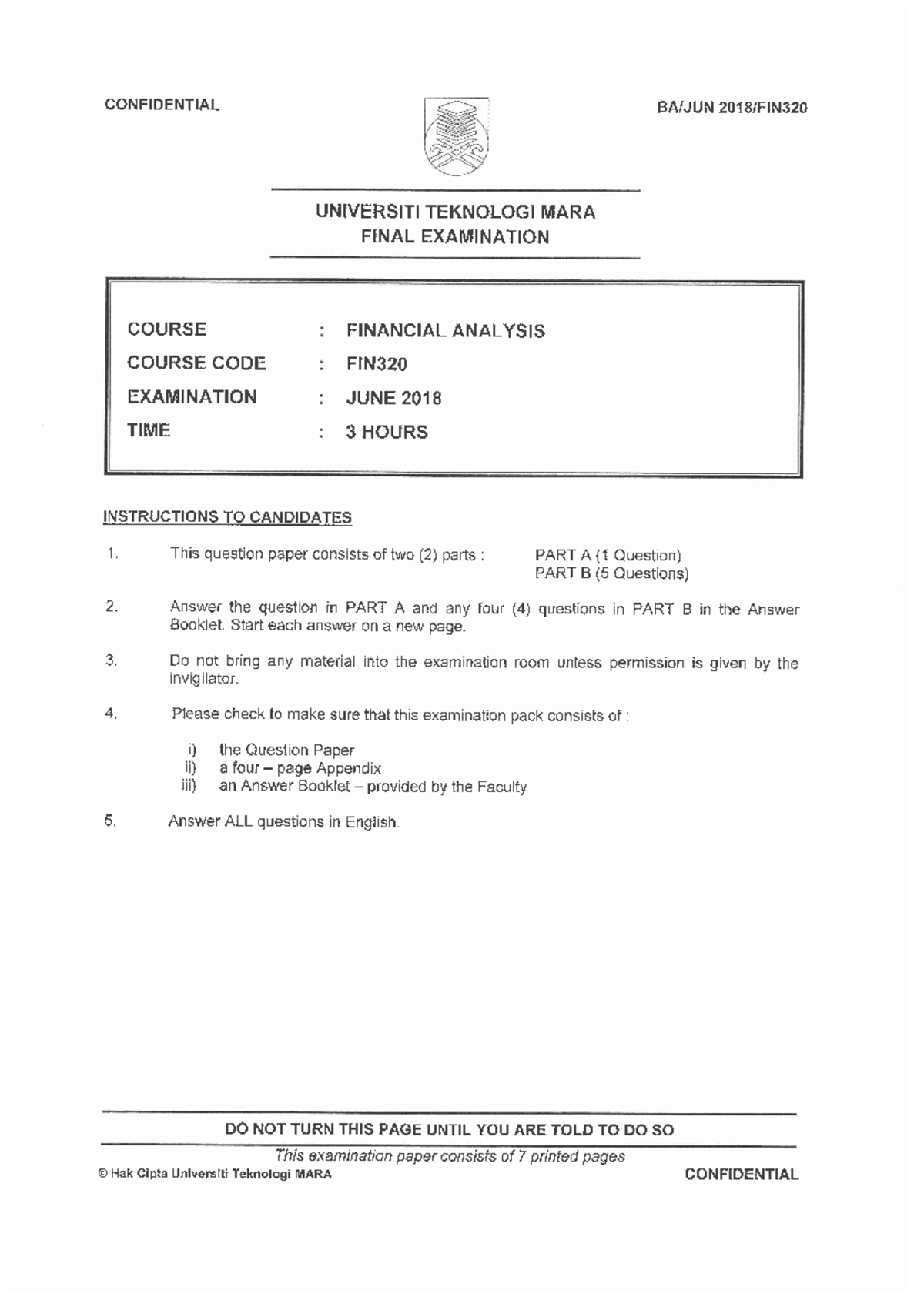 Fin320 Practical Note Financial Management Studocu