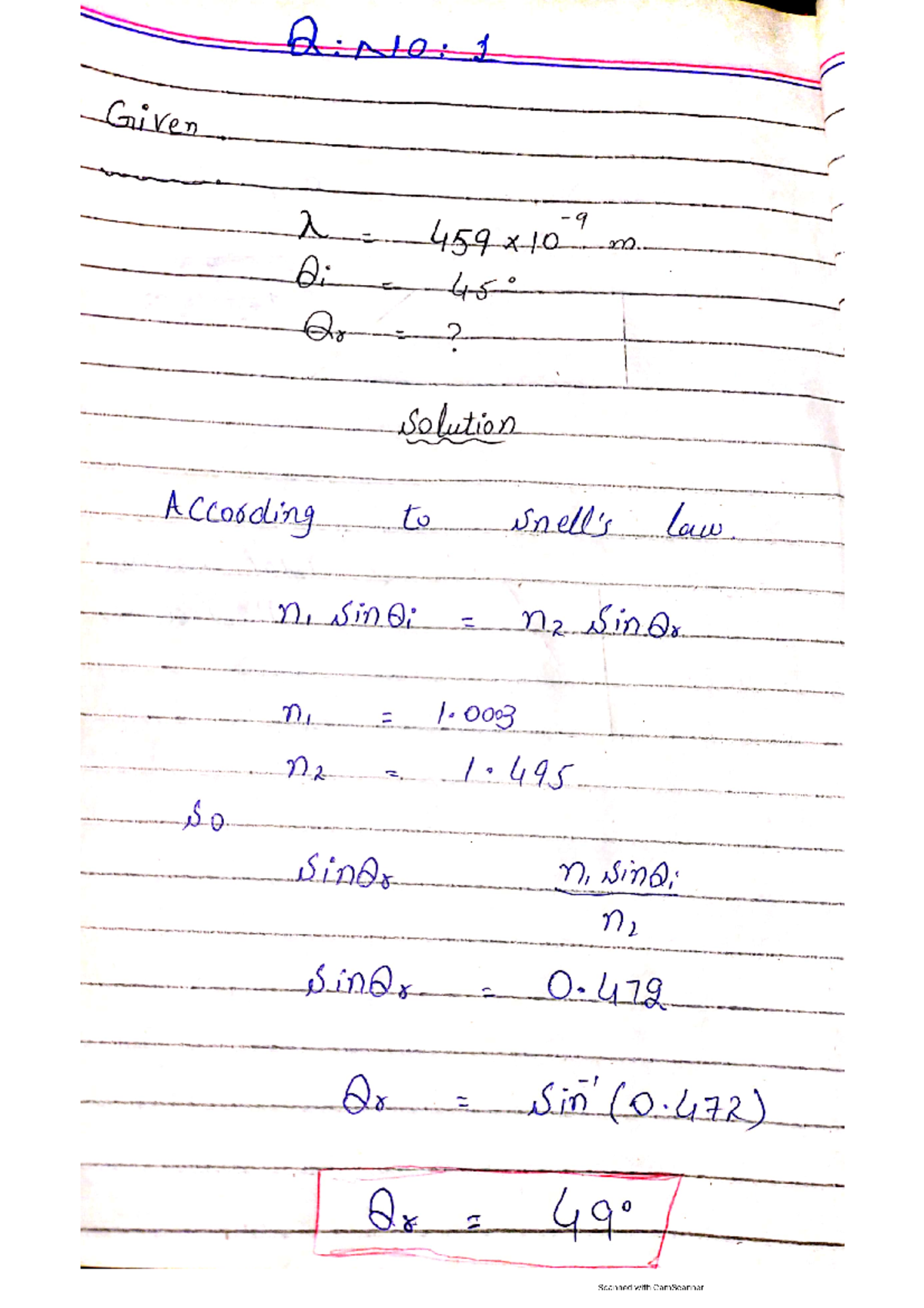 Lab quizz - tricky questions solution - Physics - Studocu