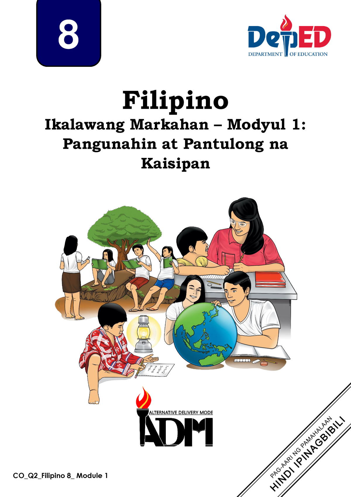 Filipino 8 Q2 Mod1 Pangunahin-at-Pantulong-na-Kaisipan - Filipino ...