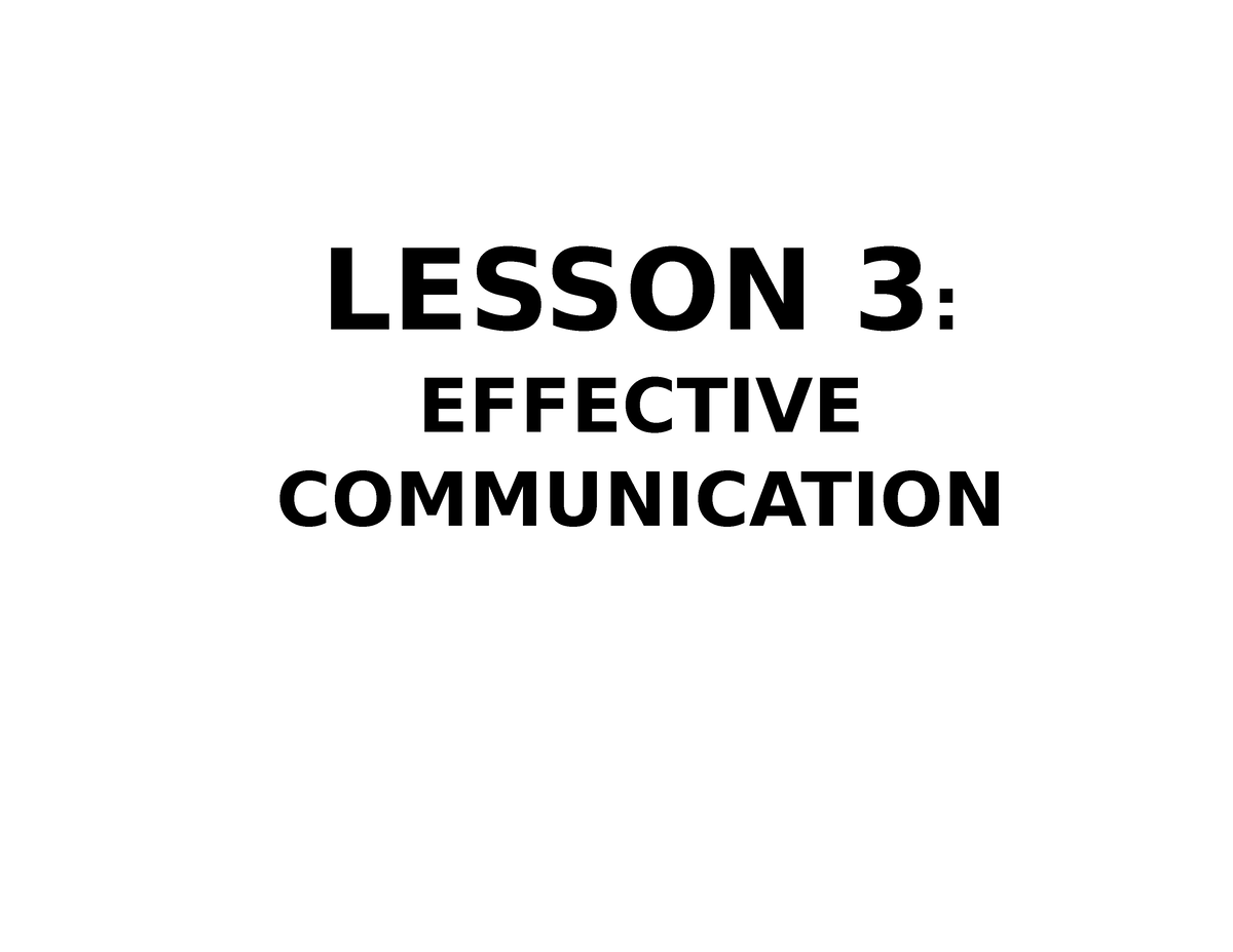 administrative-and-office-mgt-lesson-3-lesson-3-effective