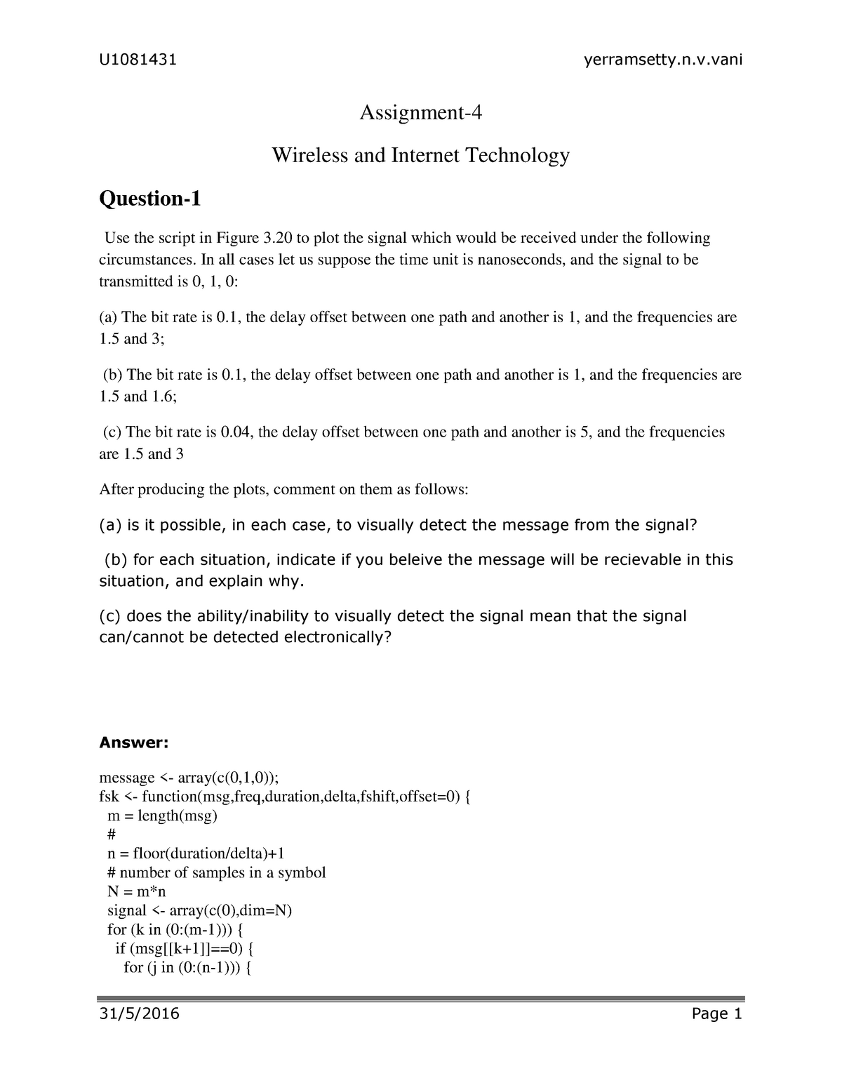essay about wireless technology