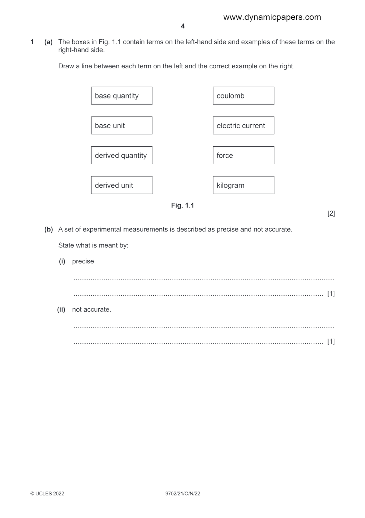 A1 - A-Level physics problems review - (ii) Use your answer in (b)(i ...