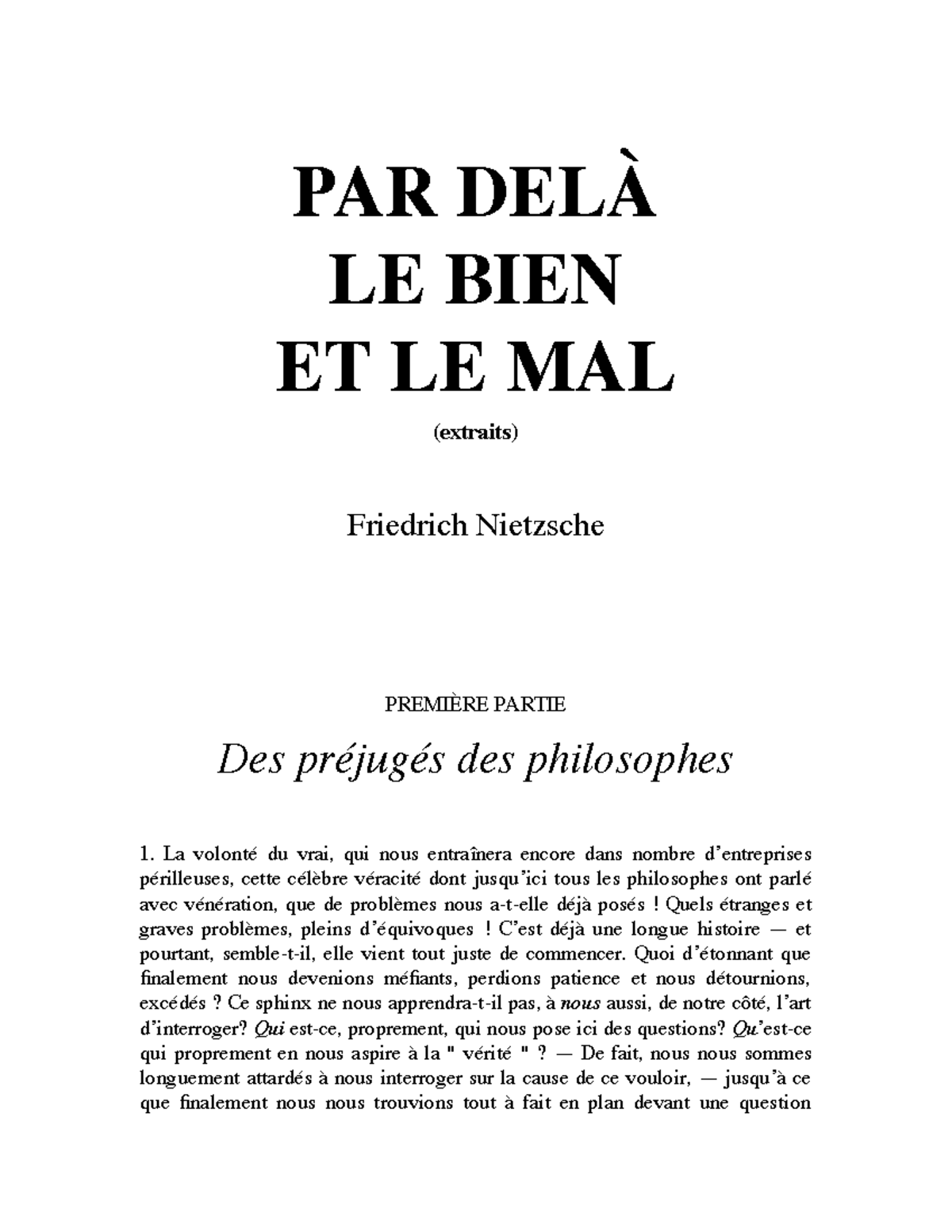 Philosophie Biblio 13 Pages 479 Ko PAR DEL¿ LE BIEN ET LE