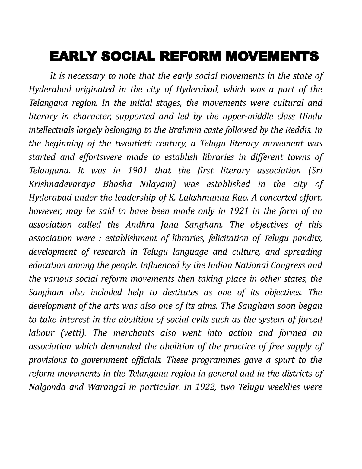 Early Social Reform Movements EARLY SOCIAL REFORM MOVEMENTS It Is   Thumb 1200 1553 