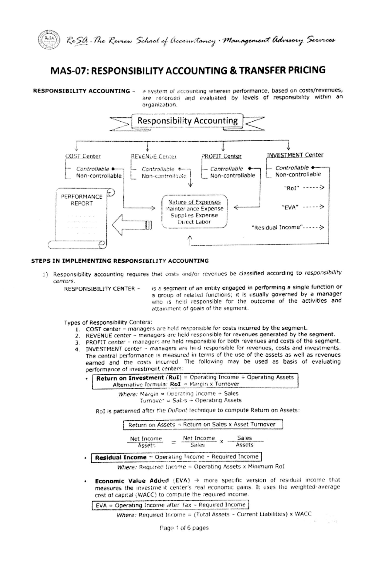 mas-07-responsibility-accounting-and-transfer-pricing-accountancy