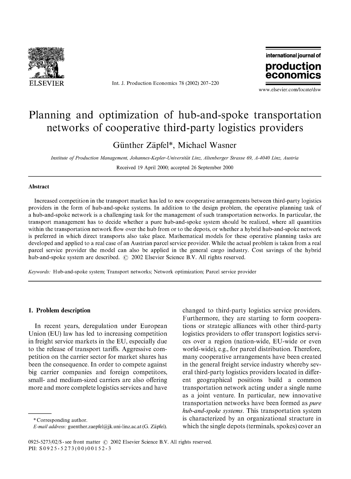 planning-and-optimization-of-hub-and-spoke-transportation