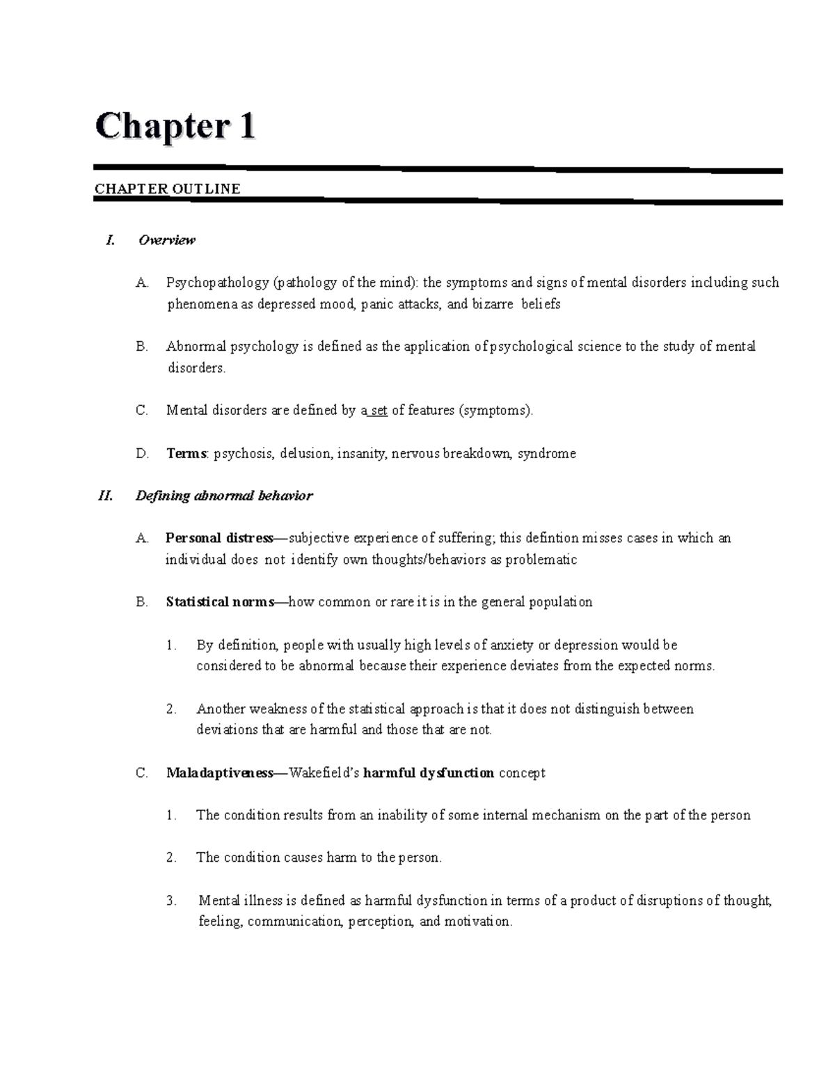 Chapter+1+Outline+F23 - Chapter 1Chapter 1 CHAPTER OUTLINE I. Overview ...