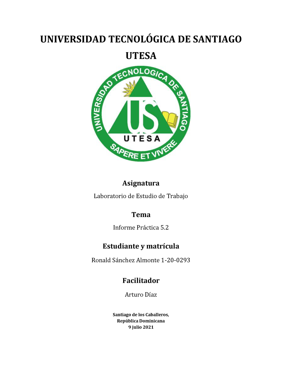 Tarea Marco Teorico Diagramas - UNIVERSIDAD TECNOL”GICA DE SANTIAGO ...