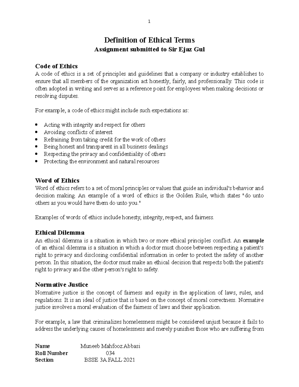 ETHICAL DEFINITION EXAMPLE visual data 3