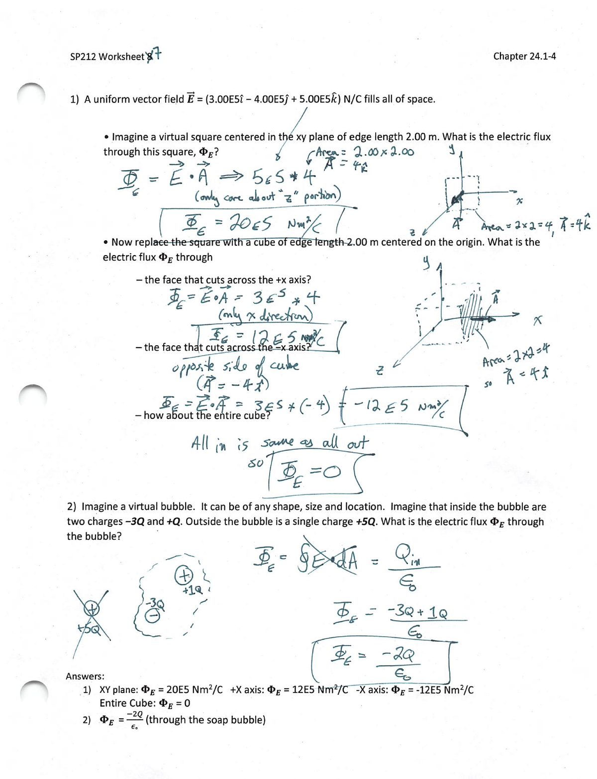 Wkst 07 Solutions - Wksht 07 - PHY 317L - Studocu