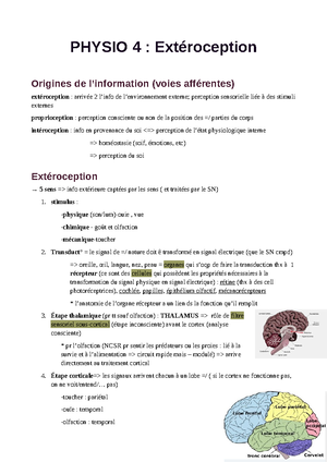 1. Transmission Synaptique - Transmission Synaptique Transmission ...