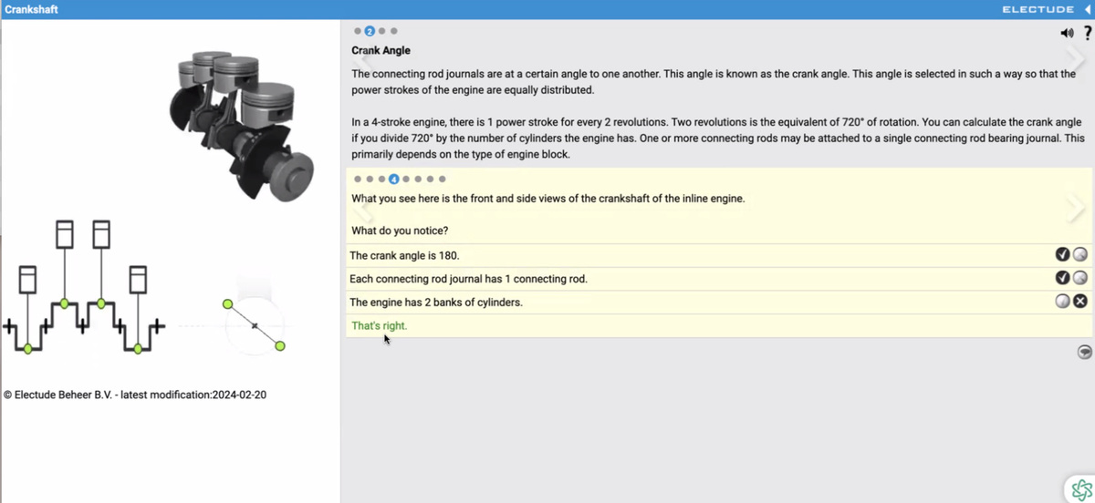 Crank Angle 2 Electude AT 120 C Studocu