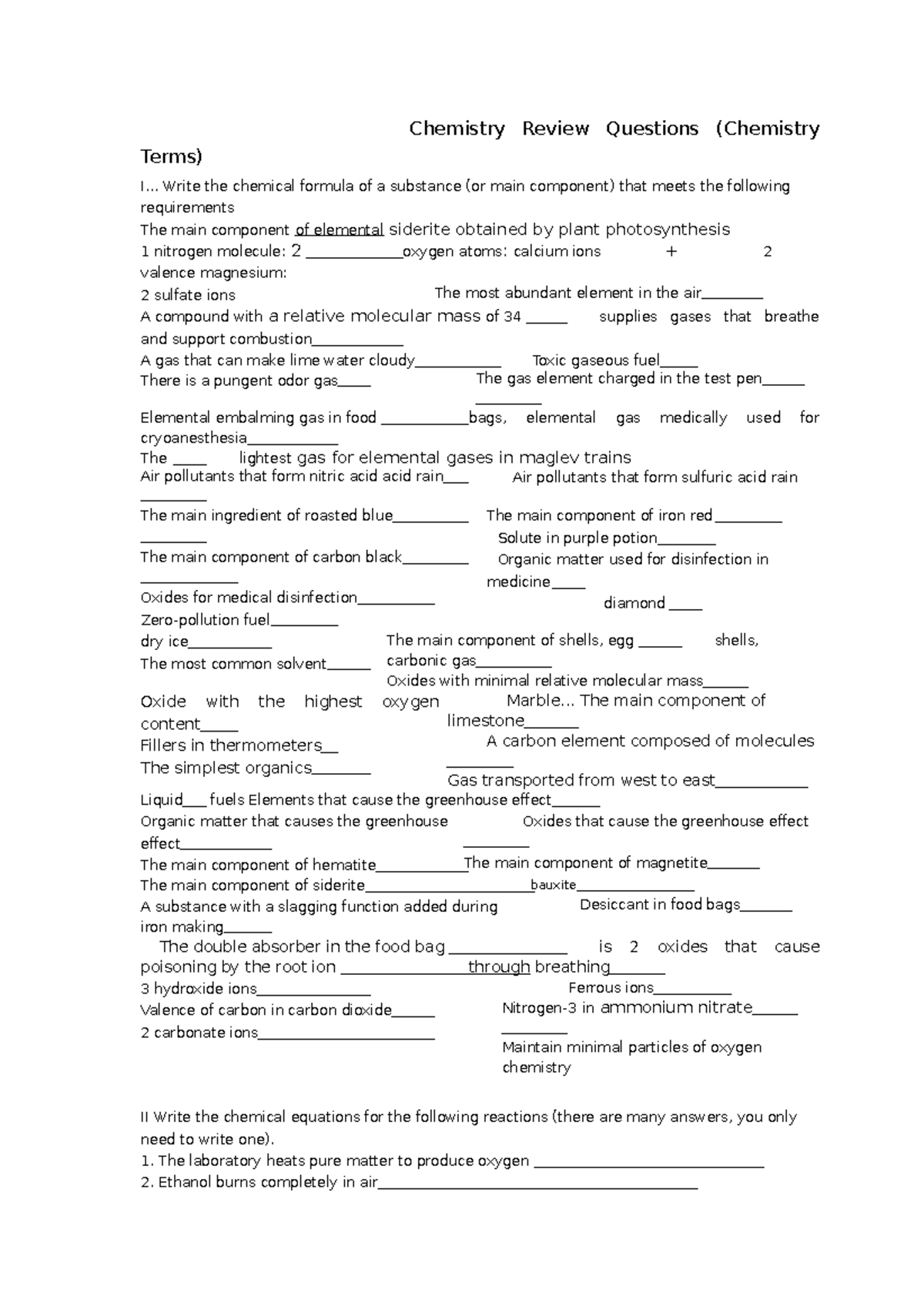 chemistry-review-questions-chemistry-terms-write-the-chemical