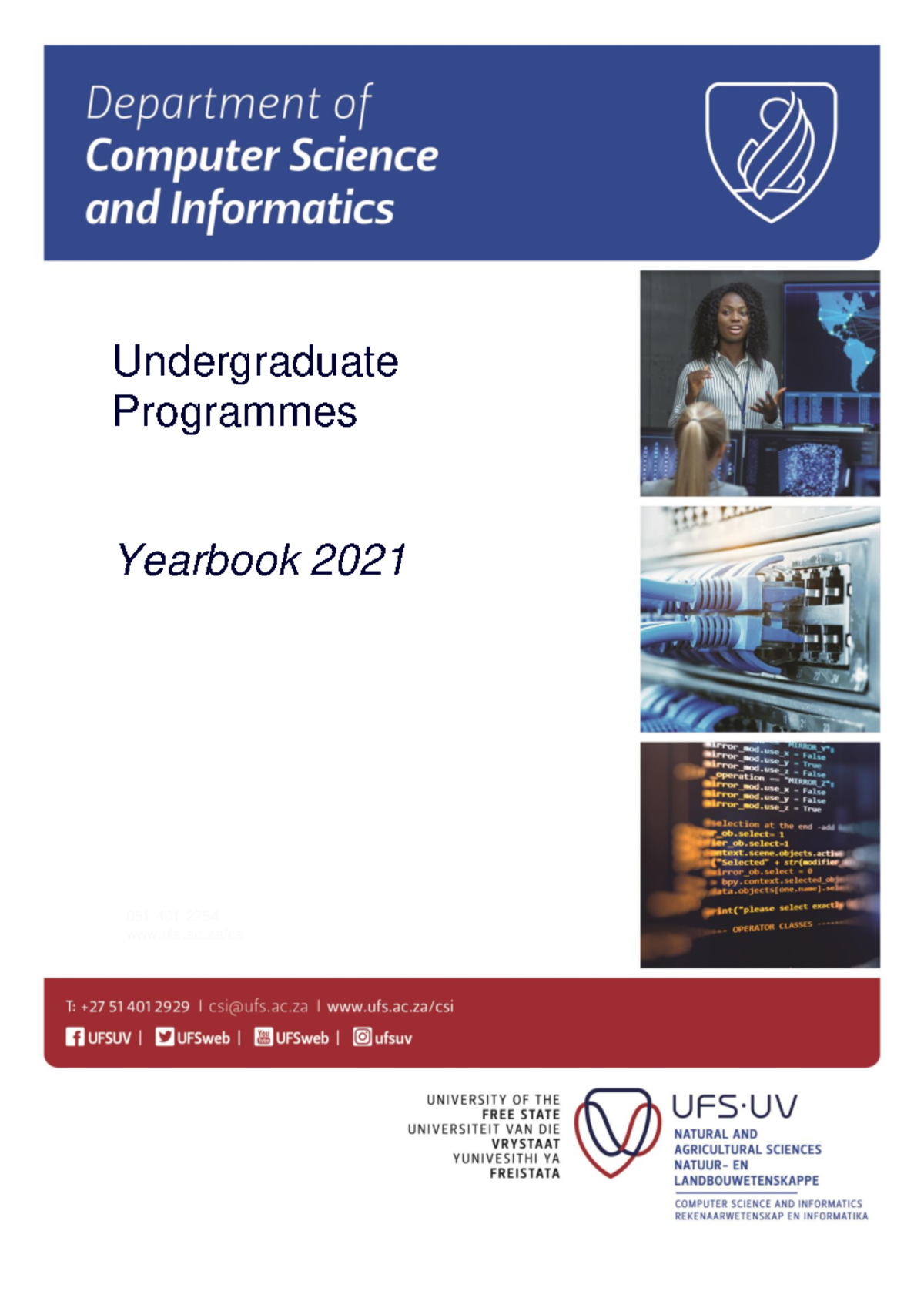 Geography Sciences - Undergraduate Programmes Yearbook 20 21 051 401 ...