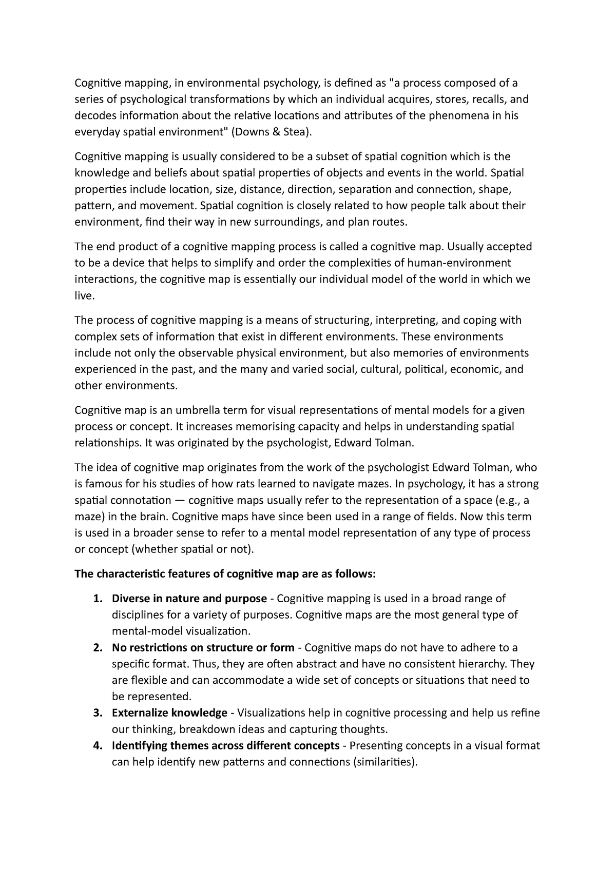 environmental-psych-m3-cognitive-mapping-in-environmental-psychology