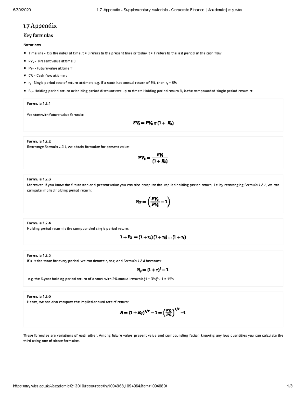 1.7 Appendix - Supplementary materials - Corporate Finance Academic my ...