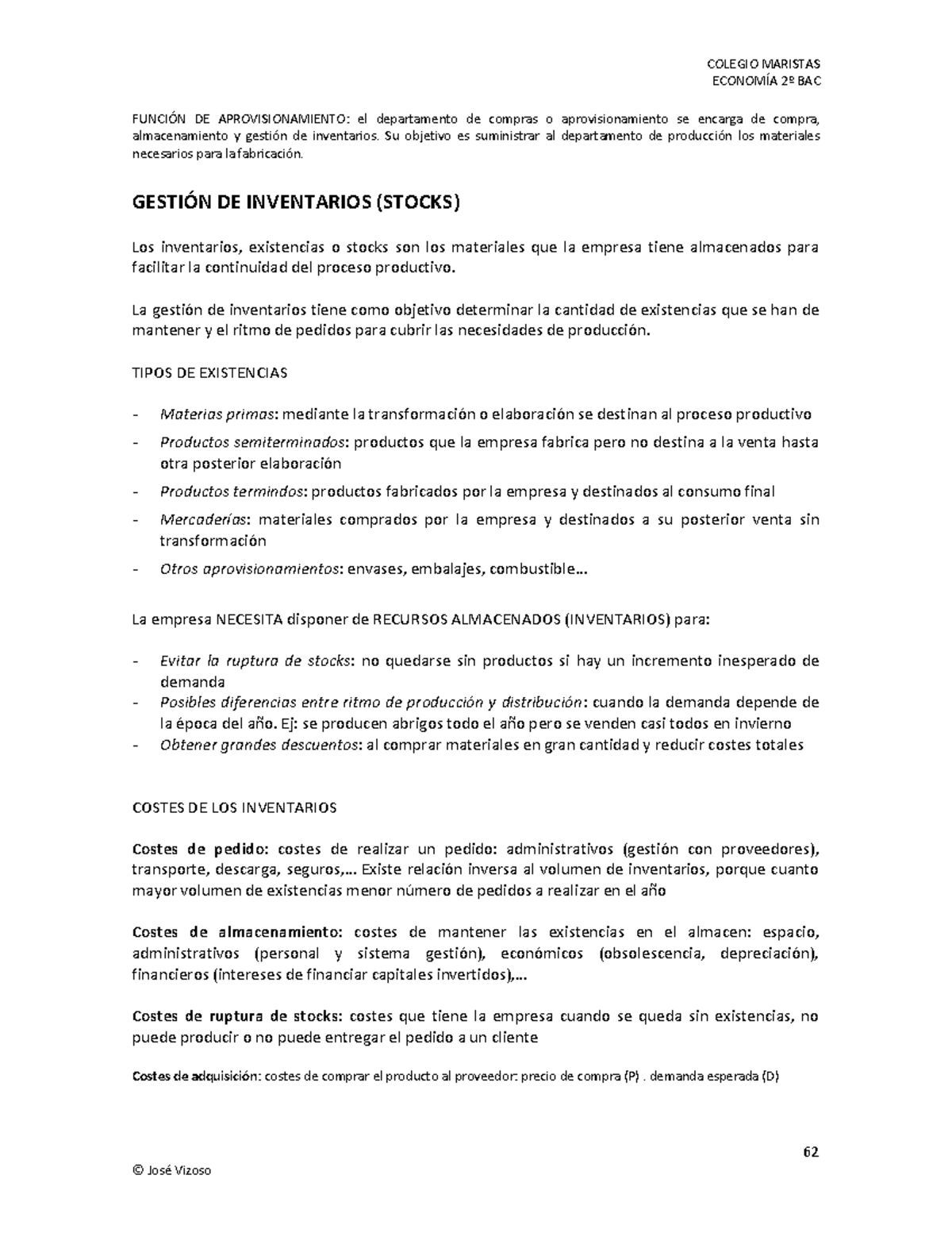 Gestion de inventarios - Sistema de gestión - Uniminuto - Studocu