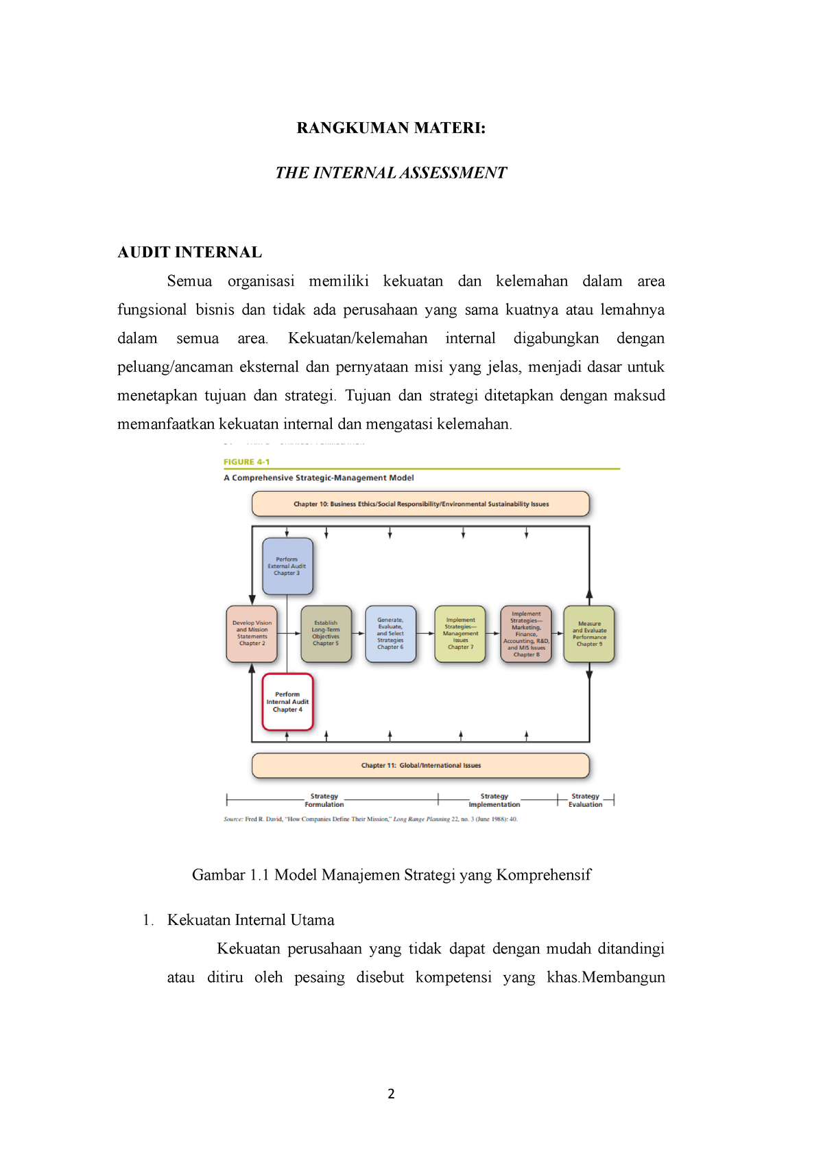 Analisis Lingkungan Internal - RANGKUMAN MATERI: THE INTERNAL ...