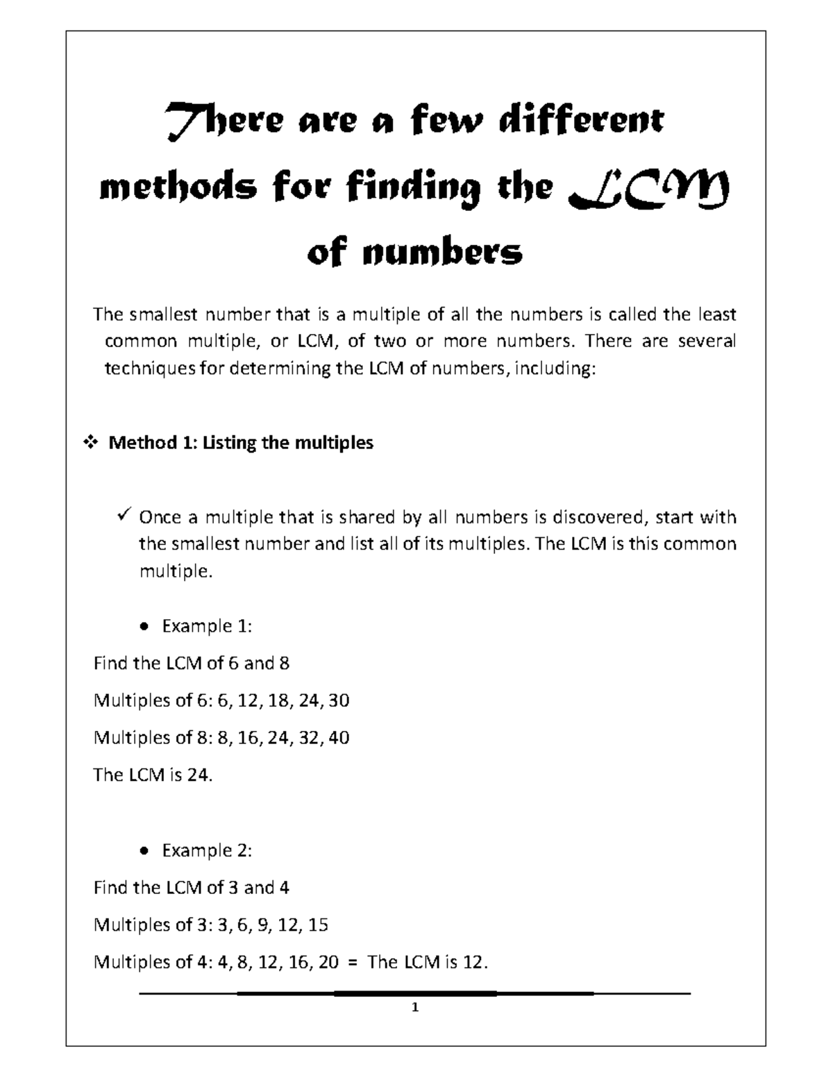 there-are-a-few-different-methods-for-finding-the-lcm-of-numbers