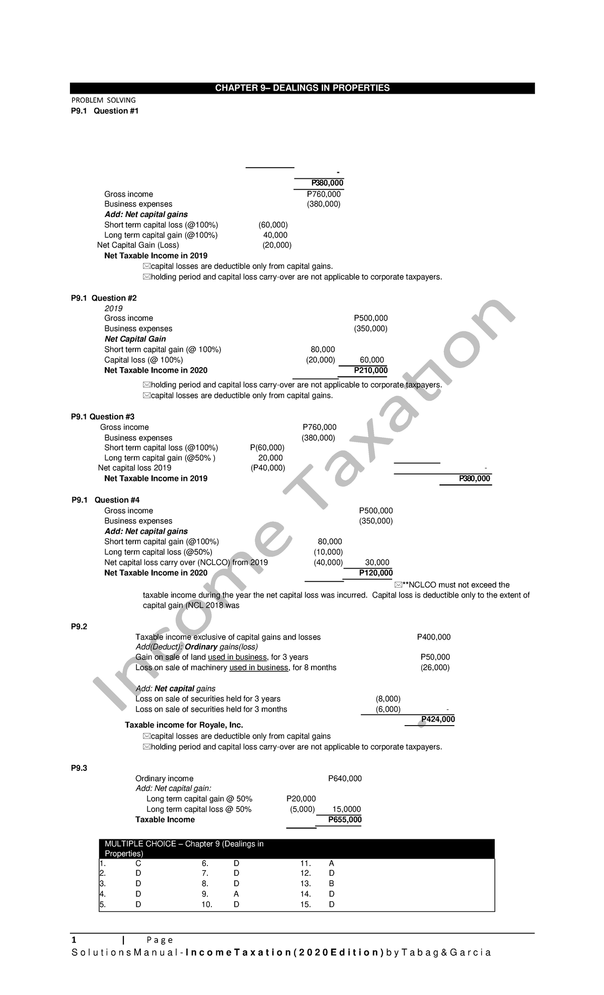 tax-1-2020-sol-man-chapter-9-1-p-a-g-e-s-o-l-u-t-i-o-n-s-m-a-n-u-a